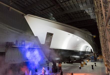 84-metre trimaran White Rabbit by Echo Yachts revealed