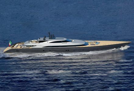 92-metre superyacht concept Argonaut by Perini Navi
