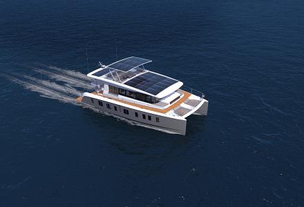 Silent 55: World debut of production oceangoing yacht with self-sufficient solar-powered propulsion