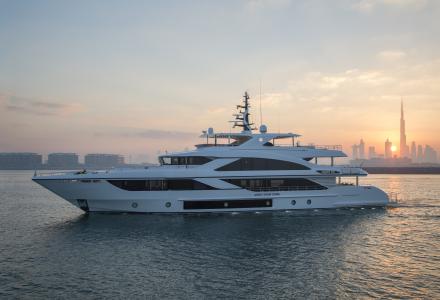 Gulf Craft's Majesty 140 wins at the World Yachts Trophies during the Cannes Yachting Festival