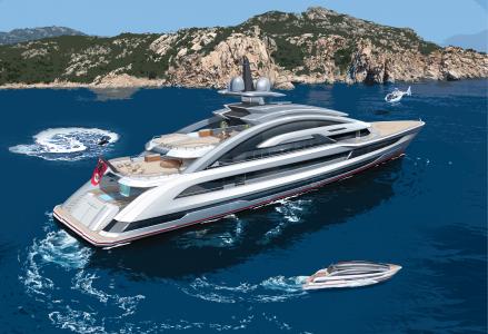 80-metre superyacht Project Cosmos by Heesen