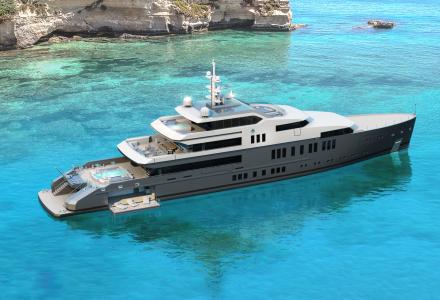 65-meter hydrogen-fueled superyacht concept by VSY