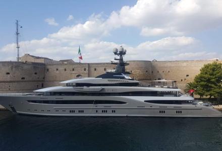 95-meter superyacht Kismet in $150 million movie