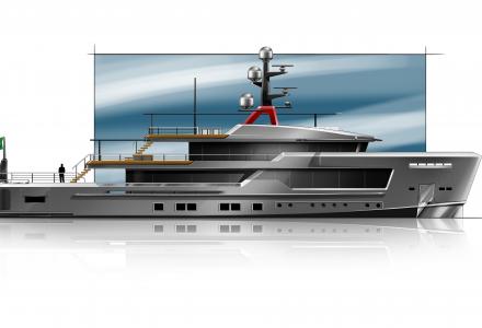 Alfarosso - the new explorer yacht by CRN and Francesco Paszkowski