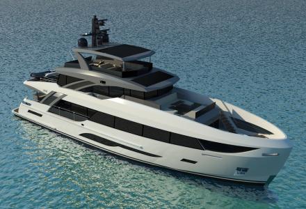 Contract signed for the new 32-metre semi-custom superyacht by Bering Yachts