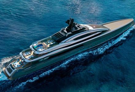 100-meter superyacht concept Crossbow