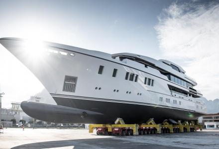 63-meter superyacht North Star launched