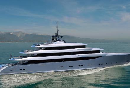 70-metre custom yacht project She by CRN