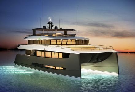 New 25-meter concept in catamaran design