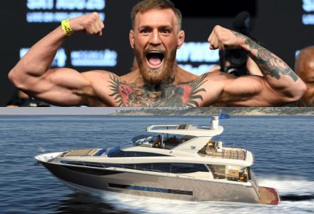 New $3.4 million Prestige 750 yacht for Conor McGregor