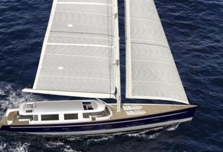Sailing yacht Dahm 120 unveiled in Dusseldorf
