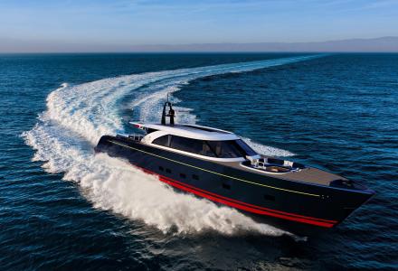Eco-tender: first Perini Navi 25m support yacht launched