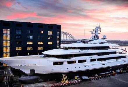 DreAMBoat: Oceanco launches 90m for Atlanta Falcons owner