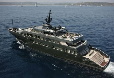 Dark green is the new black: inside Giorgio Armani’s 65m yacht Main