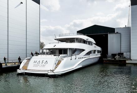 Heesen 50m superyacht Masa launched