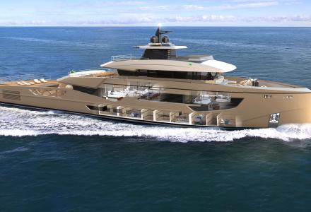 New details about Rosetti 52m Supply Vessel Yacht