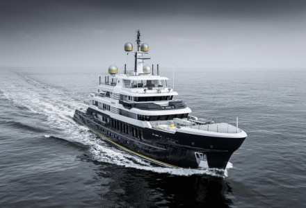 63m Hakvoort explorer superyacht Scout delivered