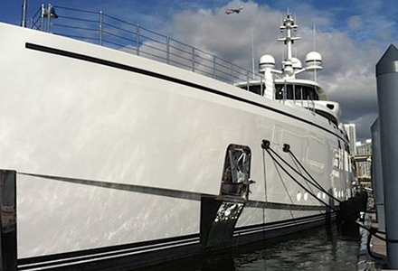 The latest delivery from Benetti spotted in Miami