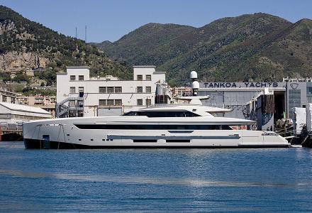 Tankoa launches 50m superyacht Binta D'Or with four hybrid propulsion modes