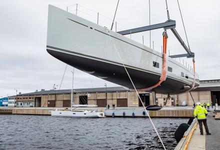 Revolutionary performance design of 43m Baltic Canova