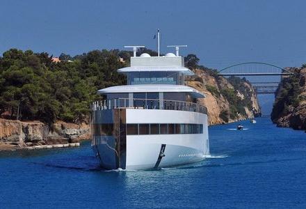 Photos of Venus crossing the Corinth canal