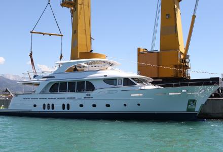 Course towards ecology: CCN launches 31m superyacht Vanadis 