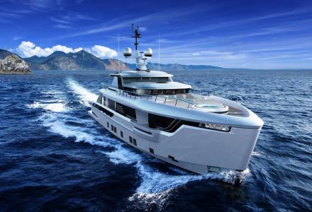 Global 330: the first explorer yacht by Dynamiq