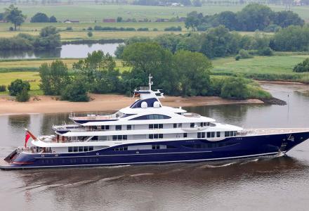 Lürssen delivers 111m superyacht Project TIS