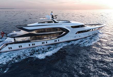 Vripack and Nobiskrug present new 56m hybrid superyacht concept 