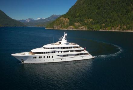 US women football team celebrates the World Cup victory on a 66m superyacht