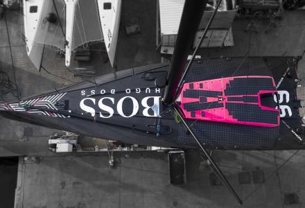Hugo Boss IMOCA 60 racing yacht launched