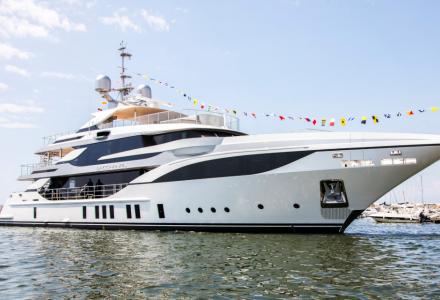 Benetti launches 47m superyacht Bacchanal for a Mexican owner