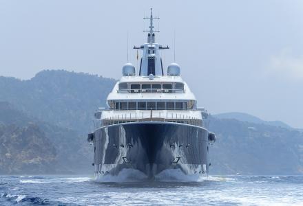 111-meter TIS will be the largest yacht in the history of the Monaco Yacht Show.