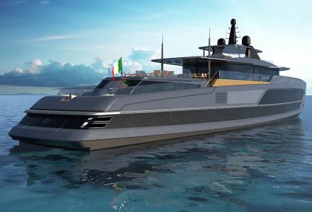 65m Baglietto V-line design revealed at the MYS 2019