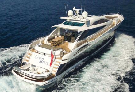 Orignial James Bond superyacht Casino Royale on charter from EUR 65,000