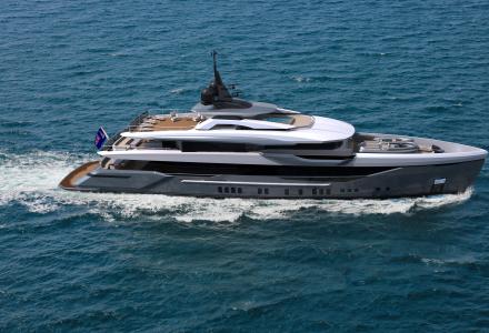 Bilgin introduces new 50m on spec superyacht project