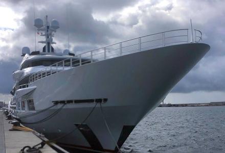 90m superyacht DreAMBoat in Gibraltar