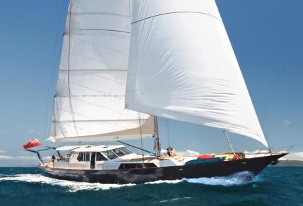 29m sailing yacht Asia sunk in Indonesian waters