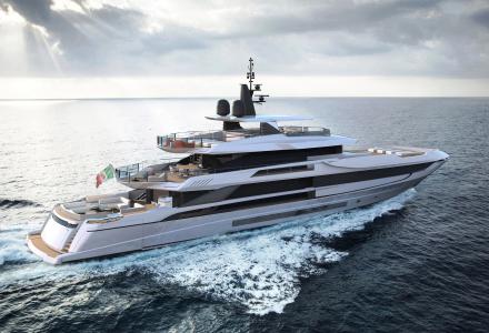 Overmarine sells first 50m Mangusta Oceano superyacht