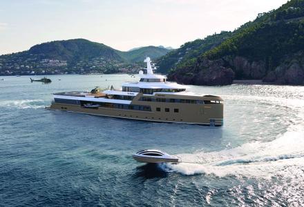 Interiors revealed on Russian billionaire’s 77m explorer superyacht La Datcha