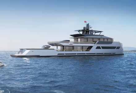 Russian designer Max Zhivov introduces explorer superyacht 165 Viatorem