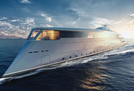 Inside 112m Hydrogen-powered Superyacht Concept Aqua