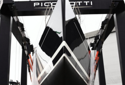 Perini Navi prepares to launch the new sailing yacht