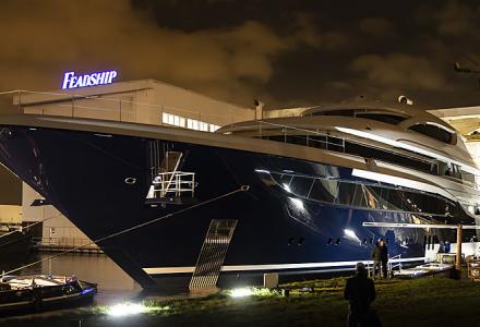 Feadship launches 73m Project 705