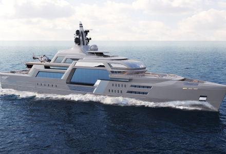115m Stormbreaker superyacht concept by Theodoros Fotiadis