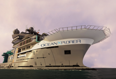 87m OceanXplorer prepares for sea trials in the Netherlands