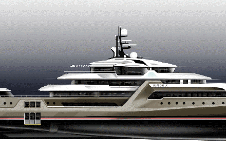 Sturge Design showcases 96m Explorer Concept Rimor X