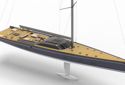 Royal Huisman showcases new 46m Project 405