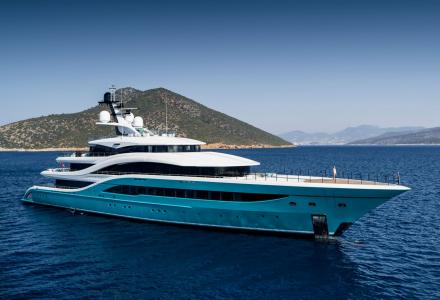 A look inside Turquoise Yachts' flagship 77m superyacht Go