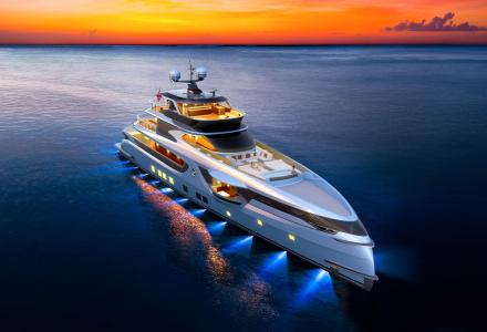 Updated 50m GTT 165 superyacht by Dynamiq